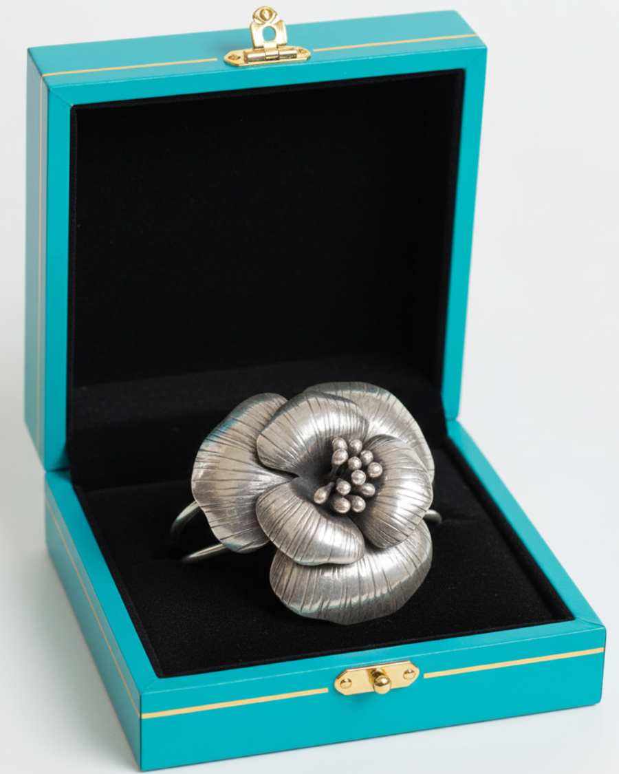 Hibiscus Flower Bangle