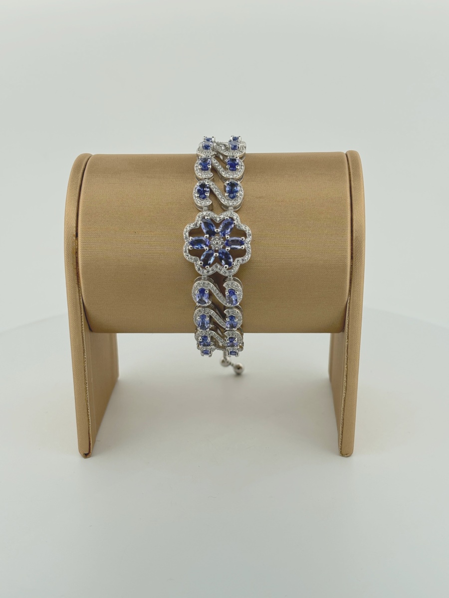 Lilac Tanzanite Bracelet