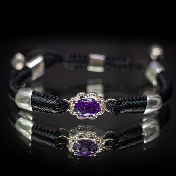 Amethyst Uru Bracelet